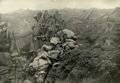 1919年在莱斯埃珀斯（Le Eparges）被俘虏的德国战Capture。 作者 不明