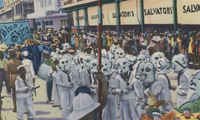 嘉年华，特立尼达，BWI，c1940年代。 作者 不明