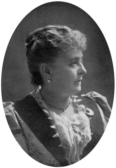 Caroline Lavinia斯科特·哈里森（Scott Harrison），本杰明·哈里森（Benjamin Harrison）总统的妻子，19世纪末，1908年 作者 不明