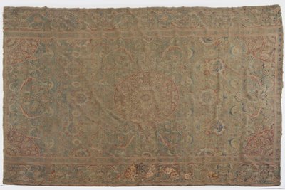 地毯，1650-1700年。 作者 不明