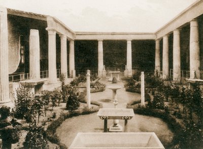卡萨代维蒂（Casa dei Vettii），庞贝，意大利，c1900年代 作者 不明