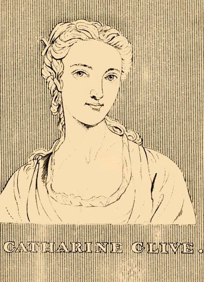凯瑟琳·克莱夫（Catharine Clive），1711-1785年，1830年。 作者 不明