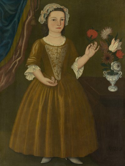 凯瑟琳娜·埃尔曼多夫（Catherina Elmendorf），1752年。 作者 不明