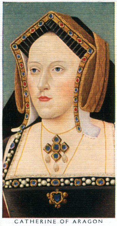 二十世纪初，亨利八世的第一任妻子阿拉贡·凯瑟琳（c1530） 作者 不明
