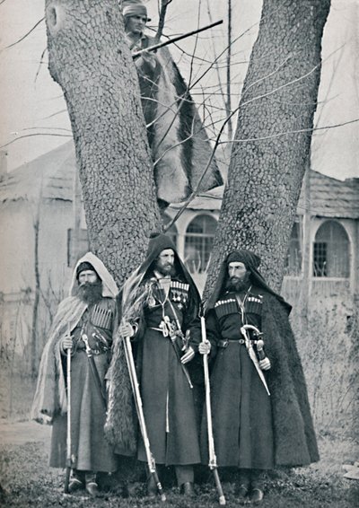 高加索士兵，1912年 作者 不明