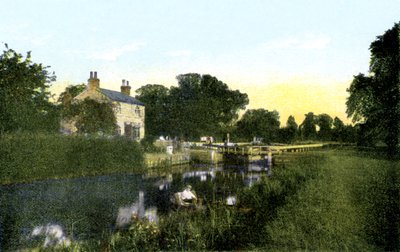 Caversham Lock，伯克郡，二十世纪 作者 不明