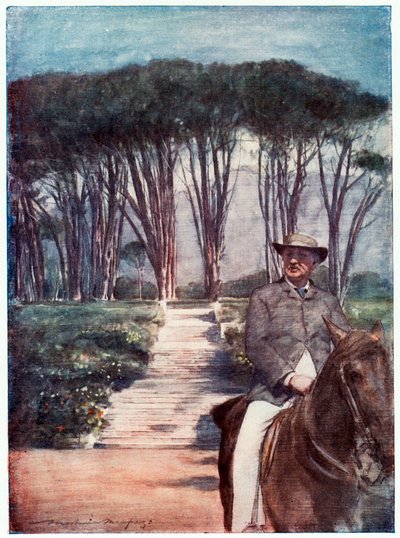塞西尔·罗兹（Cecil Rhodes），出生于英国的南非企业家兼政治家，c1900年 作者 不明