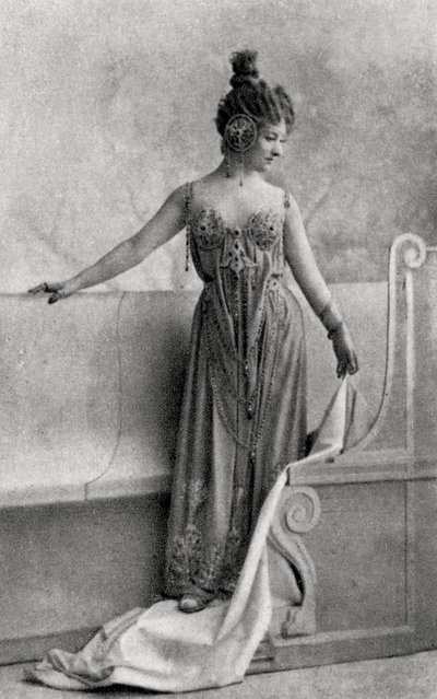 塞西尔·索雷尔（Cecile Sorel），法国女演员，1893年 作者 不明