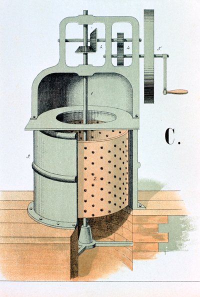 离心机，1882年 作者 不明