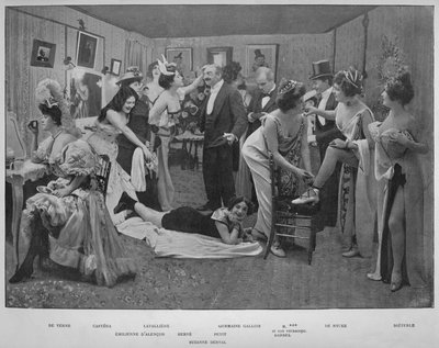 Ces Dames SAmusent，1900年 作者 不明