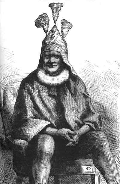 祖特瓦国王切特瓦约（c1880） 作者 不明