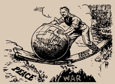 张伯伦将世界推向和平，1938年。 作者 不明