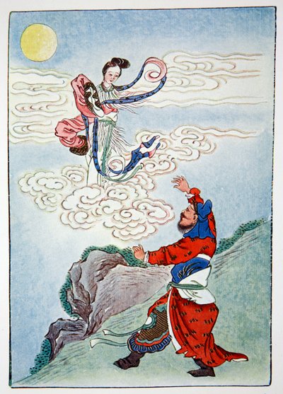 嫦娥，中国的月亮女神，1922年 作者 不明