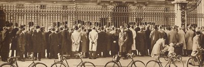 1936年12月4日，白金汉宫换岗 作者 不明