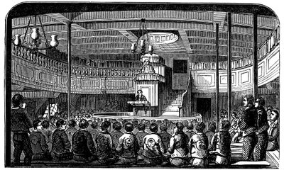 伦敦伍尔维奇监狱绿巨人战士教堂，1848年 作者 不明