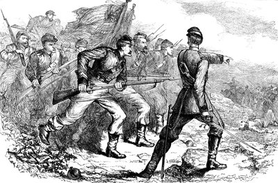 大约在1880年，美国南北战争在科林斯对联邦军负责 作者 不明