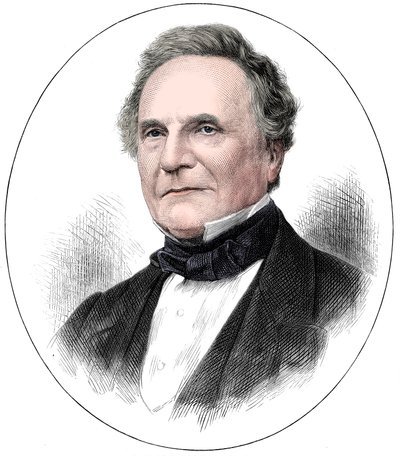 查尔斯·巴贝奇（Charles Babbage）1791-1871年英国数学家和计算机先驱，1871年 作者 不明