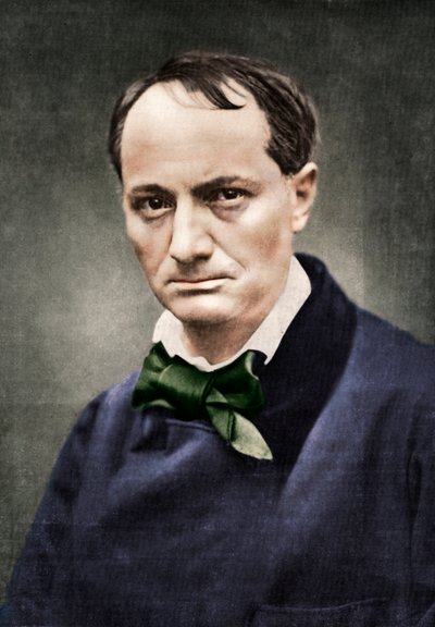 查尔斯·鲍德莱尔（Charles Baudelaire），法国有影响力的诗人，评论家和翻译，十九世纪中叶。 作者 不明