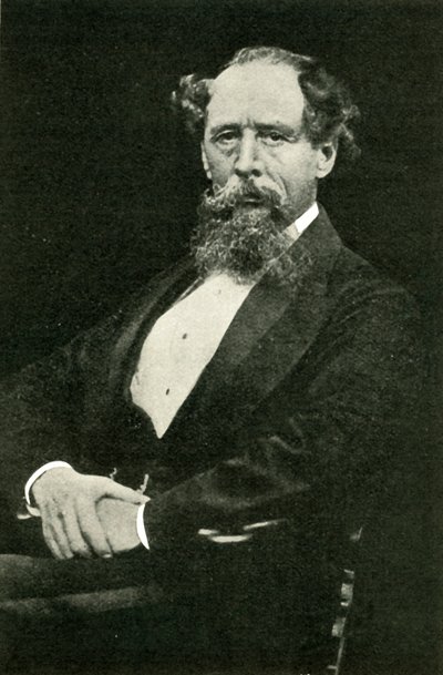 查尔斯·狄更斯（Charles Dickens），1850年代，1902年。 作者 不明