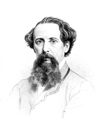 查尔斯·狄更斯（Charles Dickens），19世纪英国作家，1910年 作者 不明