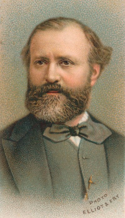 查尔斯·古诺（Charles Gounod）1818-1893年，法国作曲家，1911年 作者 不明