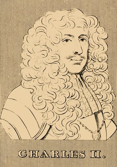 查理二世（1630-1685），1830年。 作者 不明