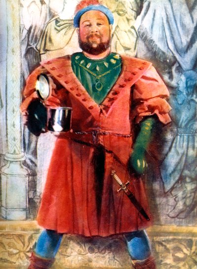 查尔斯·劳顿（Charles Laughton），英国舞台和电影演员，1934-1935年 作者 不明