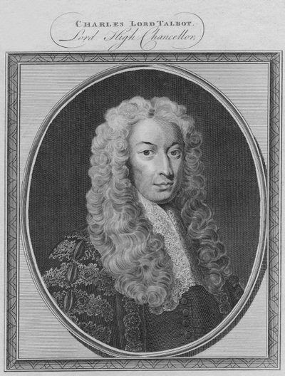 查尔斯·罗伯特·塔尔伯特（Charles Lord Talbot），大臣，1786年。 作者 不明