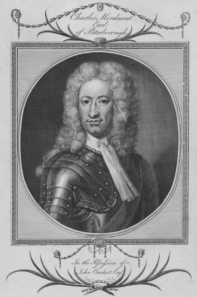 查尔斯·莫顿（Charles Mordaunt），彼得伯勒伯爵，1784年。 作者 不明