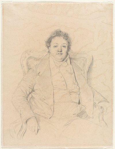 查尔斯·塞文宁（CharlesThévenin），于1800年代因格里斯（Ingres）之后。 作者 不明