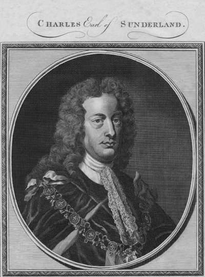 桑德兰伯爵的查尔斯，1784年。 作者 不明
