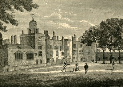 Charterhouse-四边形，c1872。 作者 不明