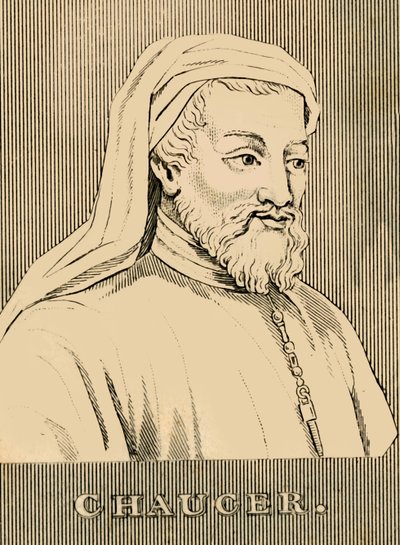 乔uc（1343-1400），1830年。 作者 不明