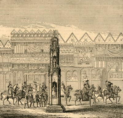 Cheapside Cross，出现于1547年，1897年。 作者 不明