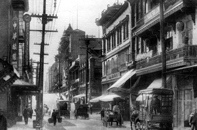 美国旧金山唐人街，1926年 作者 不明