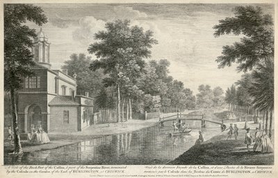 伦敦Hounslow的Chiswick House, 1750年 作者 不明