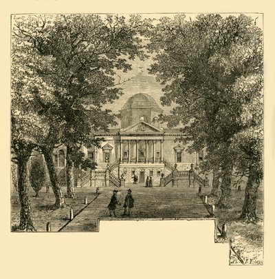 Chiswick House（建于1763年，建于1878年）。 作者 不明
