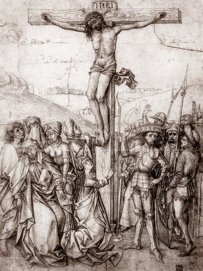 基督在十字架上，c1480 作者 不明