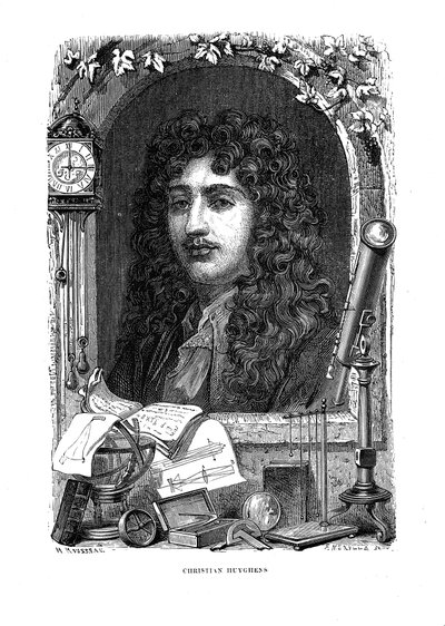 克里斯蒂安·惠更斯（Christiaan Huygens）1629-1695，荷兰物理学家，数学家和天文学家，c1870年 作者 不明