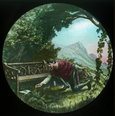 克里斯蒂安（Christian）返回并找到书卷，c1910。 作者 不明