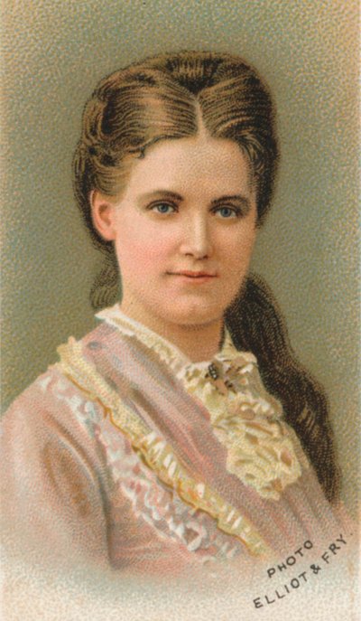 克里斯蒂娜·尼尔森（Christina Nilsson），伯爵夫人德·卡萨·米兰达（Countess de Casa Miranda）1843-1921年，瑞典歌剧女高音，1911年 作者 不明