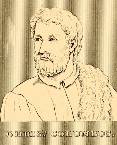 克里斯托弗·哥伦布（Christopher Columbus），1451-1506，1830年。 作者 不明