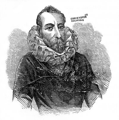 克里斯托弗·哥伦布（Christopher Columbus），意大利探险家和商人，c1872 作者 不明