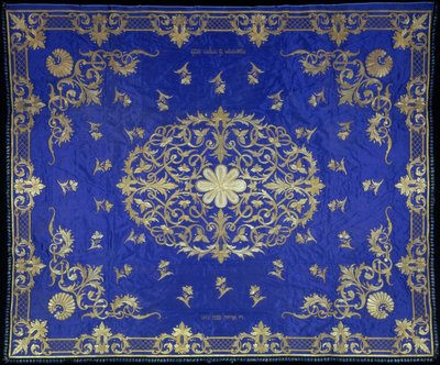 丘帕（Chuppah）婚姻天篷，1867-1868年 作者 不明