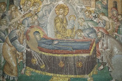 Church of St. Saviour of Chora. The Dormition of the Virgin Istanbul Turquie 作者 不明