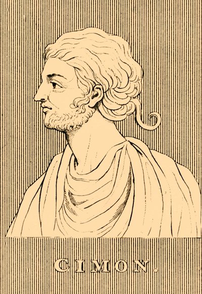 西蒙（Cimon），c510-450 BC，1830年。 作者 不明