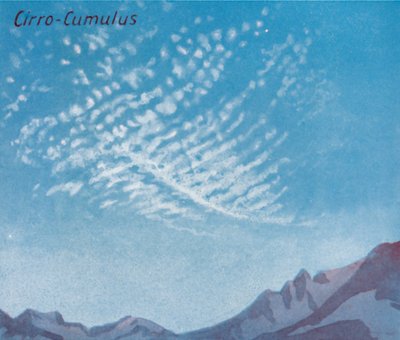 卷积积云-天空中数十种主要云形式，1935年 作者 不明