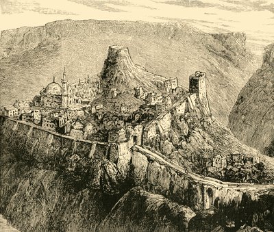 保加利亚古国王的城堡和宫殿在蒂尔诺瓦，1890年。 作者 不明
