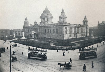 市政厅，贝尔法斯特，1917年 作者 不明