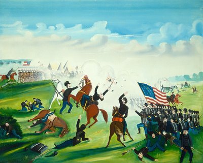 内战战役，1861年或之后。 作者 不明